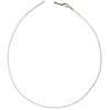 Stainless Steel Wire With Lobster Clasp One Open End 0.7mm 18in