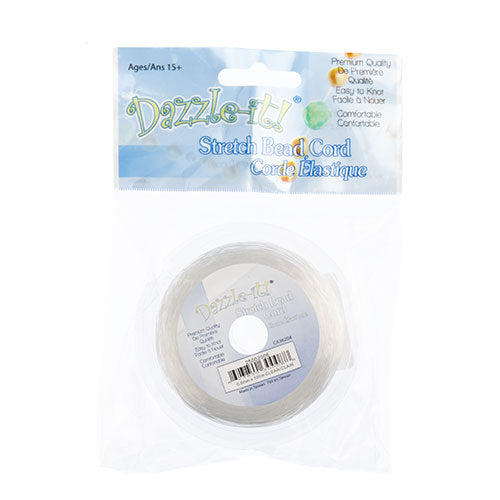 Stretch Bead Cord-Clear 0.5mm