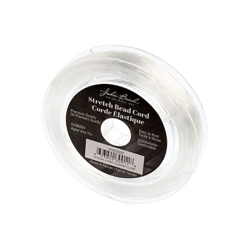 Stretch Bead Cord-Clear 0.7mm