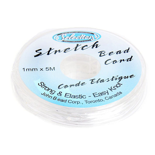 Stretch Bead Cord- 1mm With Header