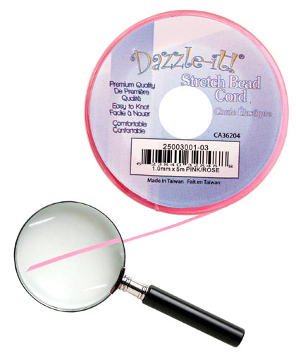 Stretch Bead Cord- 1mm With Header