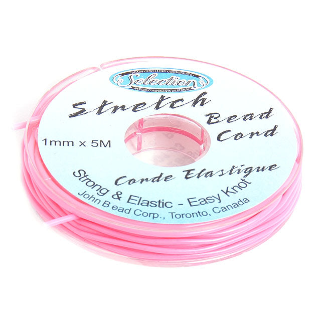 Stretch Bead Cord- 1mm With Header
