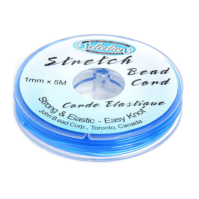 Stretch Bead Cord- 1mm With Header