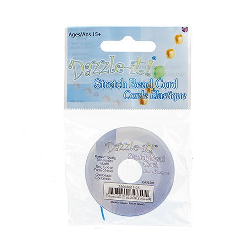 Stretch Bead Cord- 1mm With Header