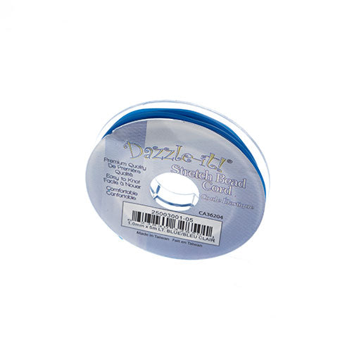 Stretch Bead Cord- 1mm With Header