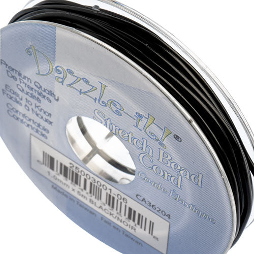 Stretch Bead Cord- 1mm With Header