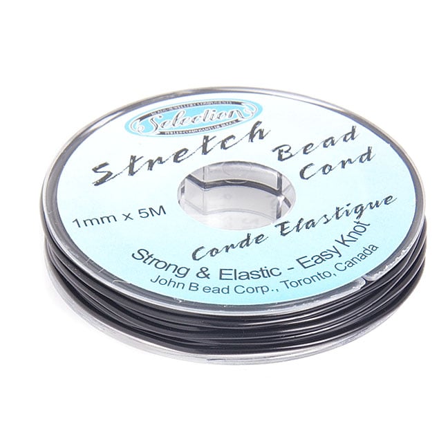Stretch Bead Cord- 1mm With Header