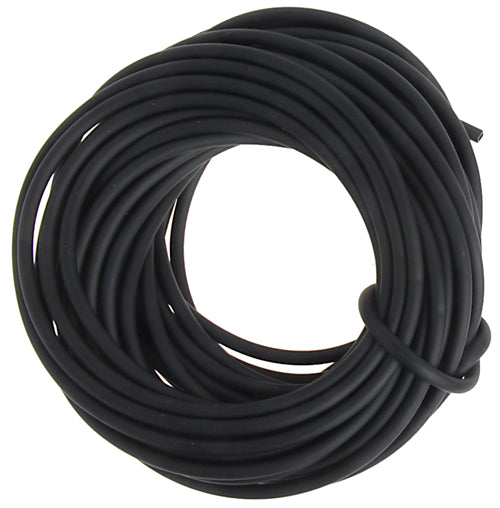 Beadalon Rubber Tubing Cord 2.5mm Black