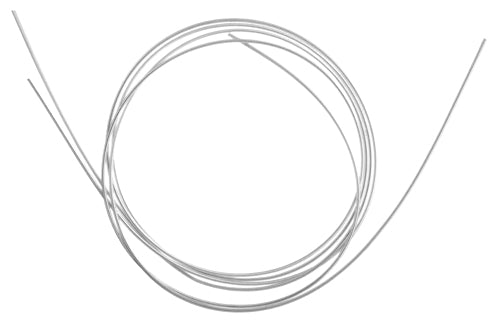Beadalon French Wire 0.7mm 1 Meter Plated Silver