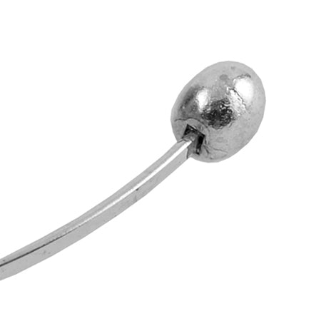 Beadalon Flat Memory Wire End Cap 5x4mm Silver