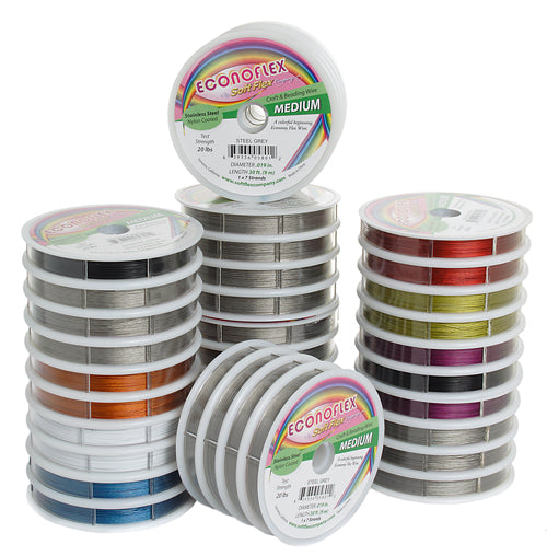 Econoflex Wire 7 Strand .30ft Rolls - Variety Pack 38pcs
