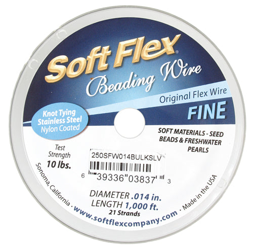 Soft Flex Wire .014 Diameter 21-Strand 