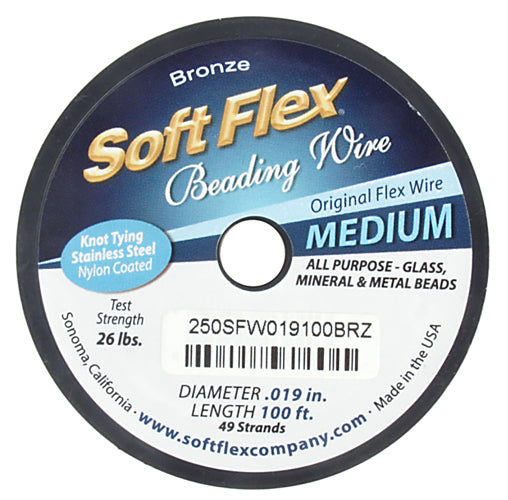 Soft Flex Wire .019 Diameter 49-Strand 