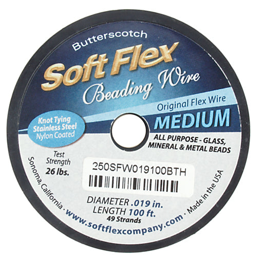 Soft Flex Wire .019 Diameter 49-Strand 