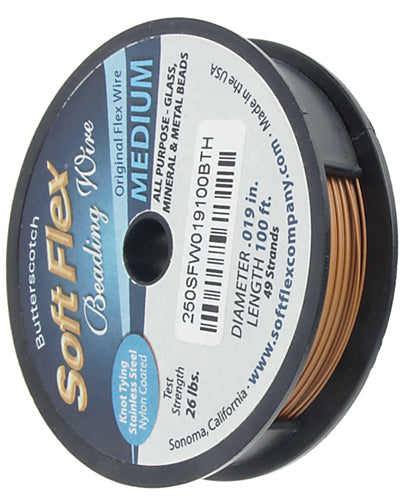 Soft Flex Wire .019 Diameter 49-Strand 