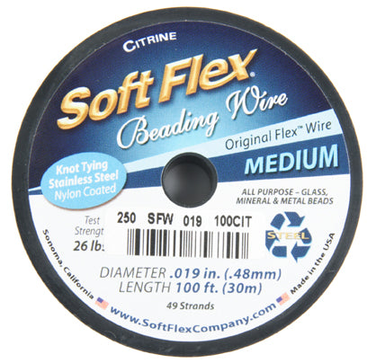 Soft Flex Wire .019 Diameter 49-Strand 
