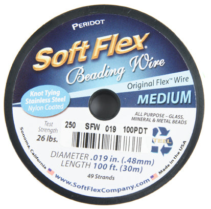 Soft Flex Wire .019 Diameter 49-Strand 
