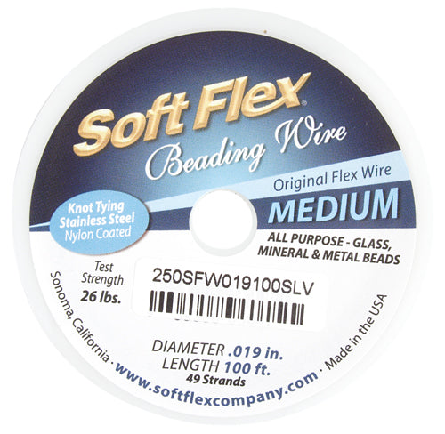 Soft Flex Wire .019 Diameter 49-Strand 