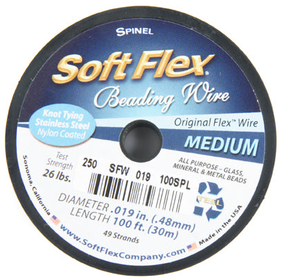 Soft Flex Wire .019 Diameter 49-Strand 