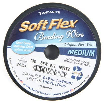 Soft Flex Wire .019 Diameter 49-Strand 