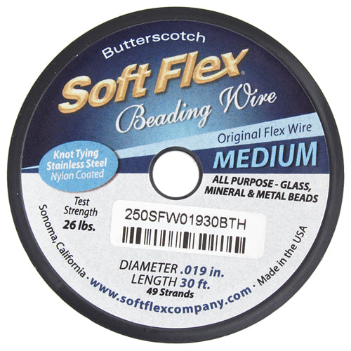 Soft Flex Wire .019 Diameter 49-Strand 