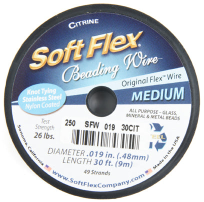 Soft Flex Wire .019 Diameter 49-Strand 