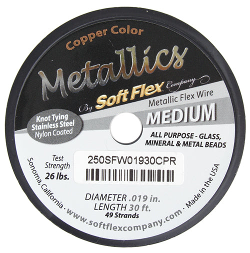 Soft Flex Wire .019 Diameter 49-Strand 