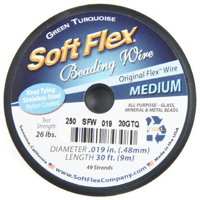 Soft Flex Wire .019 Diameter 49-Strand 