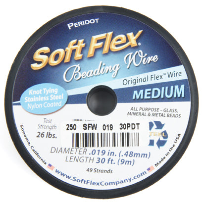 Soft Flex Wire .019 Diameter 49-Strand 