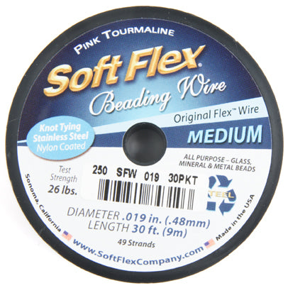Soft Flex Wire .019 Diameter 49-Strand 