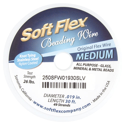 Soft Flex Wire .019 Diameter 49-Strand 