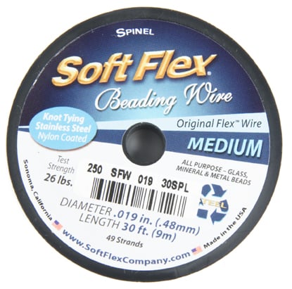 Soft Flex Wire .019 Diameter 49-Strand 