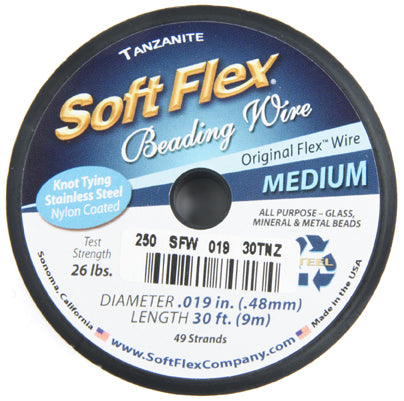Soft Flex Wire .019 Diameter 49-Strand 