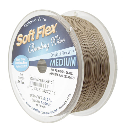 Soft Flex Wire .019 Diameter 1000 ft. 49-Strand Bulk
