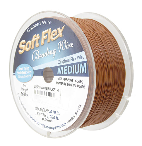 Soft Flex Wire .019 Diameter 1000 ft. 49-Strand Bulk