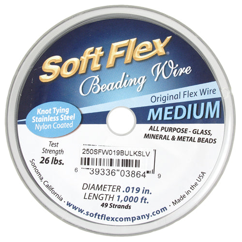 Soft Flex Wire .019 Diameter 1000 ft. 49-Strand Bulk