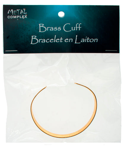 Brass Cuff Bracelets Flat Band 