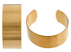 Brass Cuff Bracelets Flat Band 