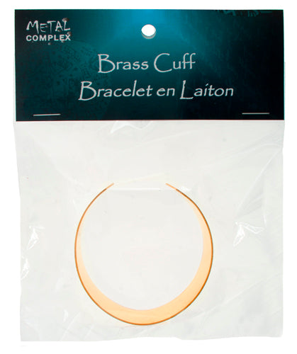 Brass Cuff Bracelets Flat Band 