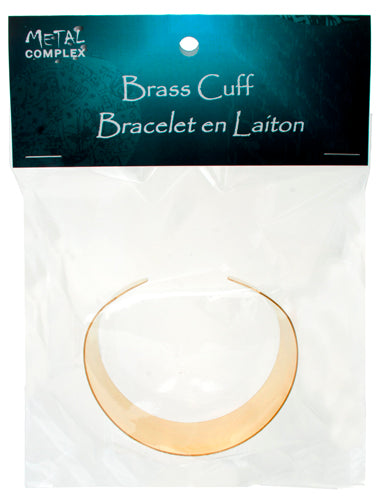 Brass Cuff Bracelets Flat Band 