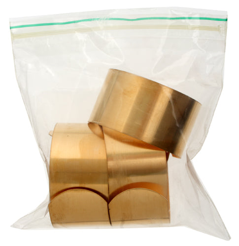 Brass Cuff Bracelets Flat Band 