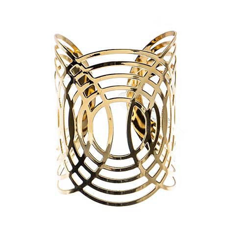 Cuff Bracelet 8cm Wide Swirls - Cosplay Supplies Inc