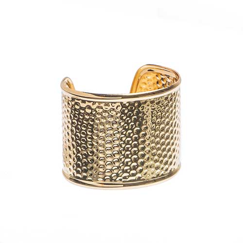 Cuff Bracelet 5cm Wide Textured - Cosplay Supplies Inc