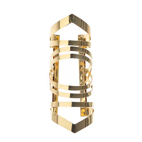 Cuff Bracelet 16.5cm Wide Geometric - Cosplay Supplies Inc