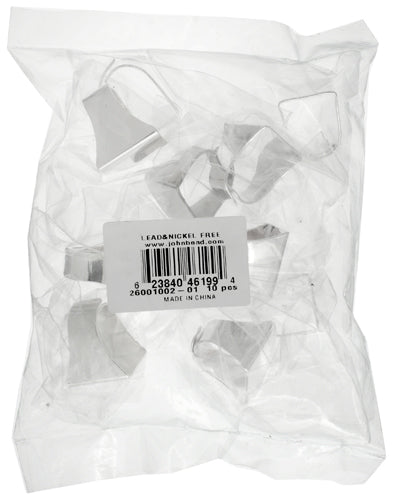 Flat Bling Ring 20x18mm  Lead Free / Nickel Free