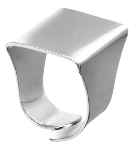 Flat Bling Ring 20x18mm  Lead Free / Nickel Free - Cosplay Supplies Inc