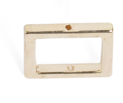 Metal 15.5mm Square Frame With 2-Hole 