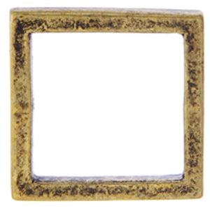 Metal 15.5mm Square Frame With 2-Hole