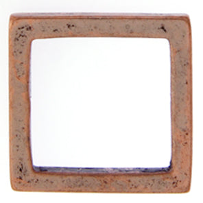 Metal 15.5mm Square Frame With 2-Hole - Cosplay Supplies Inc