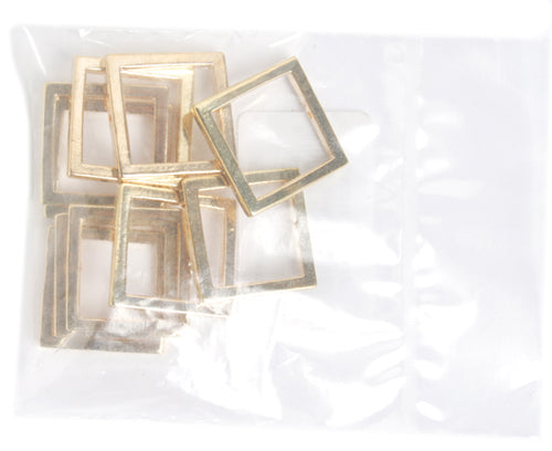 Metal 19mm Square Frame With 2 Hole 